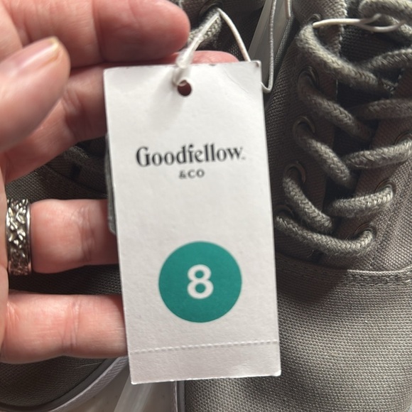 NWT Goodfellow & Co Men's Brady Sneakers Gray Size 8 - Picture 4 of 6